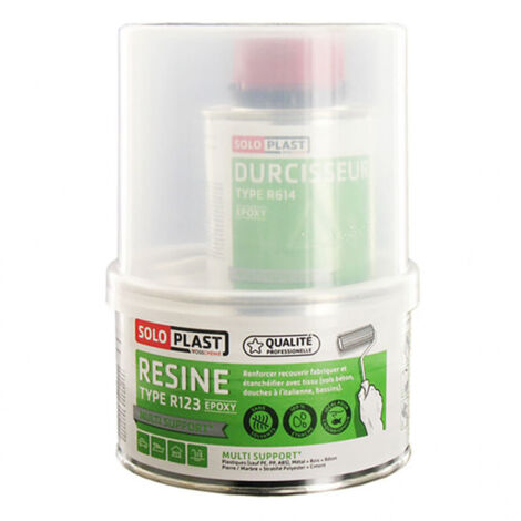 Résine epoxy type R123 Soloplast 250g