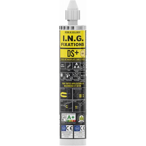 Résine méthacrylate sans styrène "DS Max" toutes applications - 300 ml - Beige