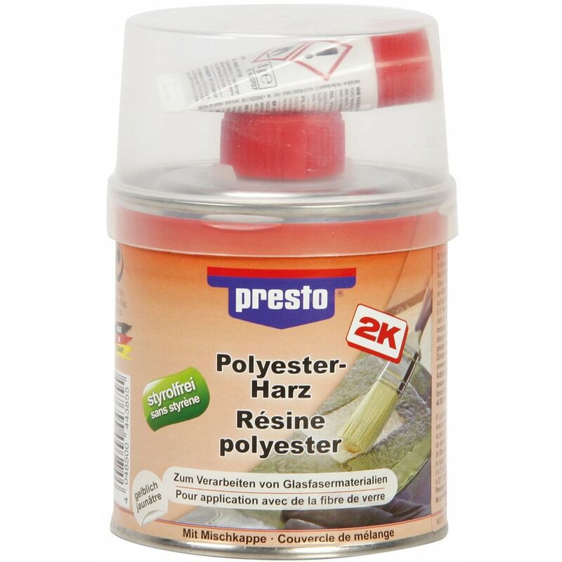 Presto - Resine polyester 250g sans styrene