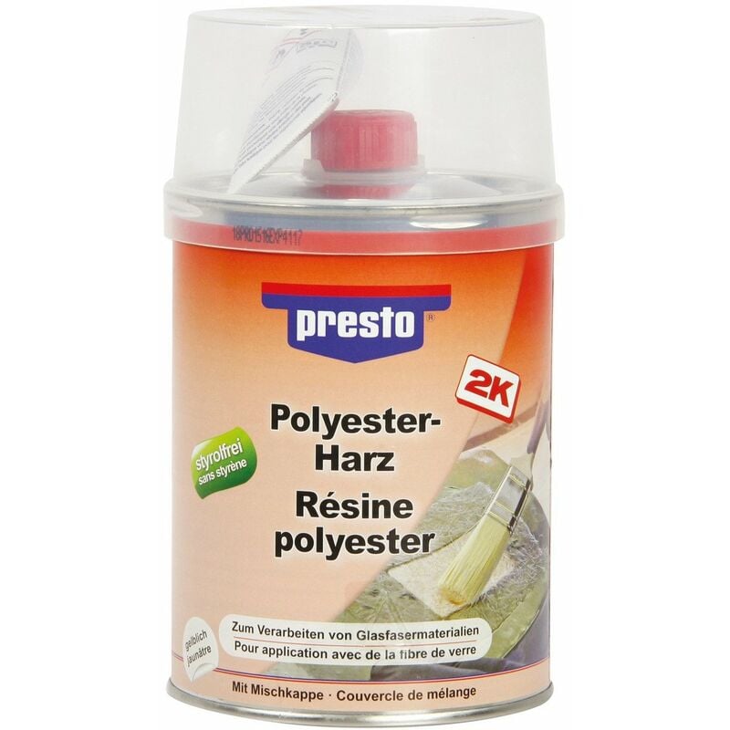 Presto Mastic - Résine polyester bg 1 kg