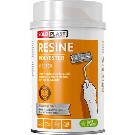 Résine polyester soloplast type eco 1 KG