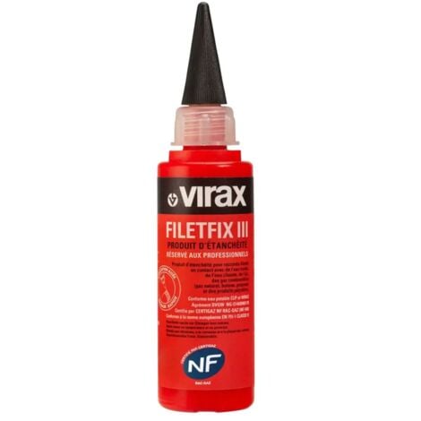 Produit d'étanchéité résine pour raccords filetés FILETFIX III - 262600 - Virax
