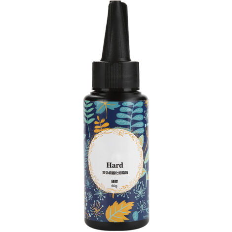 Résine UV Époxy Transparente pour Bijoux DIY - Gel de Séchage Solaire (60g)