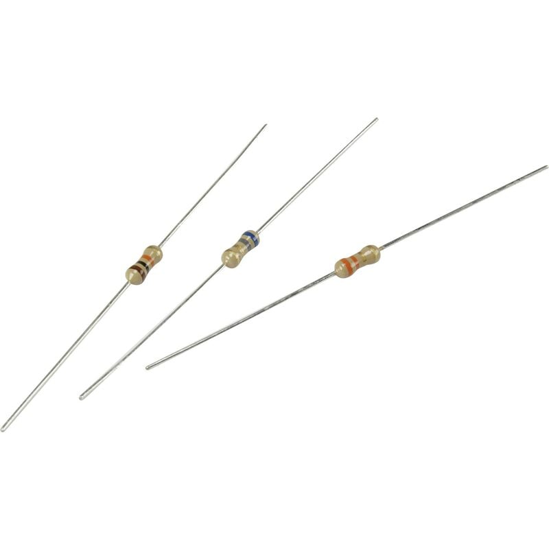 Tru Components - Résistance à couche carbone TC-CFR0W4J0150A20203 1584797 15 ω sortie axiale 0207 0.25 w 1 pc(s) S614041