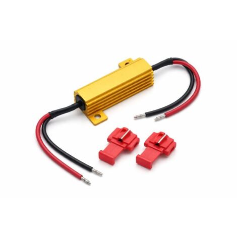 Résistance anti erreur ODB 5W - Dominos inclus - Canbus Anti-Message OBD / Ampoule Grillée – Universelle (12V)