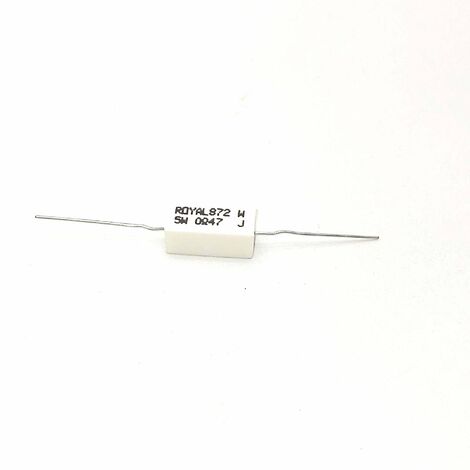 Résistance au bobinage 0,47r 5w 5% Dimensions axiales 10x9x22mm 0,47r5wh