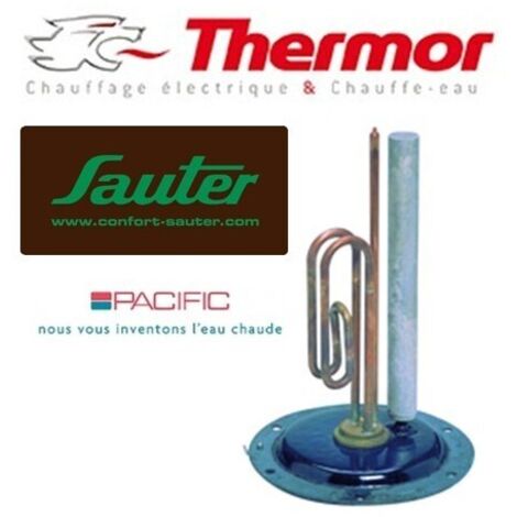 Résistance blindée 2200w et joint pour chauffe eau sur socle