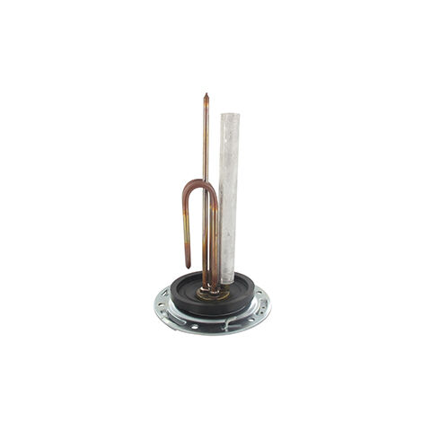 Résistance Blindée Avec Platine Anode Et Joint Type Kreb, Monophasé, Puissance 1200w. Adaptable Sur Fleck.