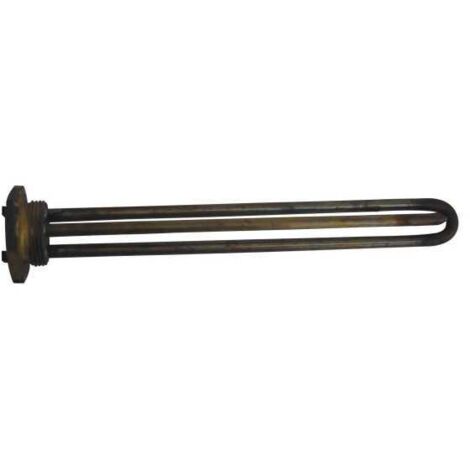 Résistance blindée droite 2000 Watts taraudée L.285 mm