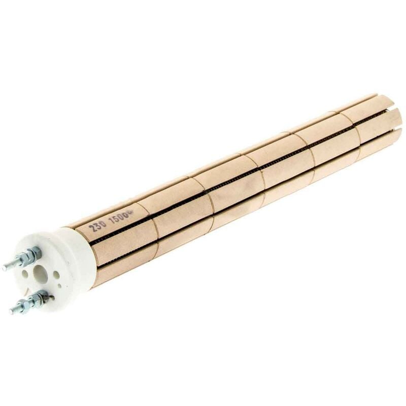 Résistance thermo en céramique Universal 1500W avec 6 pierres. Résistance pour Chauffe-Eau