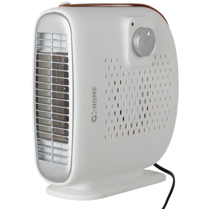 Résistance Chauffage + Ventilateur 500W Blanc