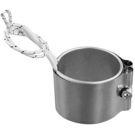 Résistance chauffante à bande en acier inoxydable, puissance 220 V, diamètre intérieur 50 mm