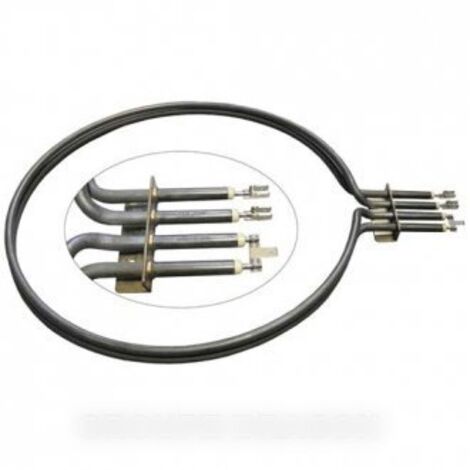 Résistance circulaire 2500W 230V pour sèche-linge Whirlpool et Curtiss – Remplacement efficace – Compatible avec plusieurs modèles - IRCA2319