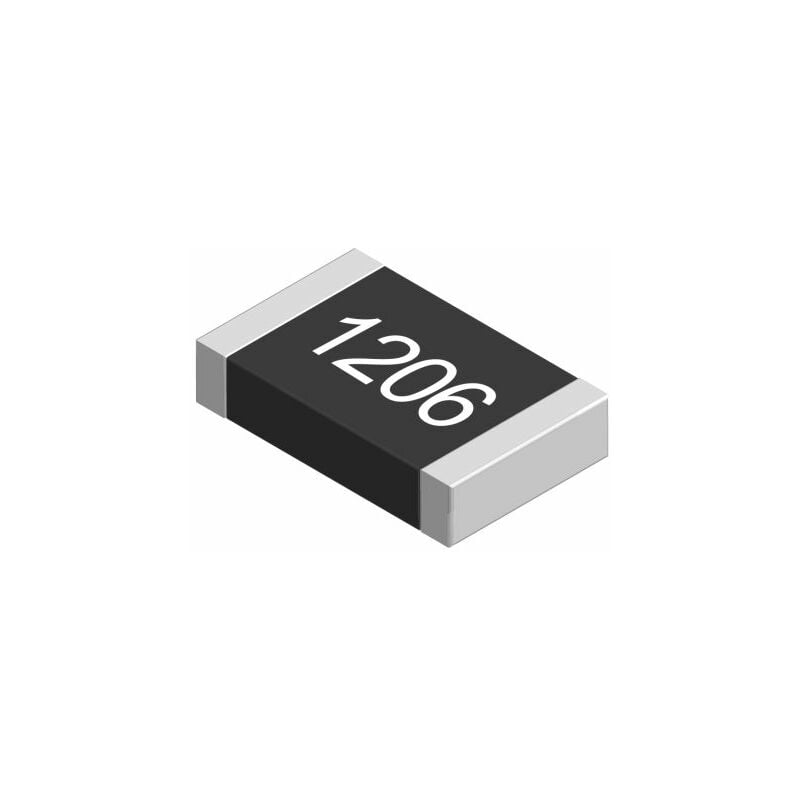 Résistance cms Rs Pro 7.5O, boitier 1206 (3216M) ±1% 0.25W