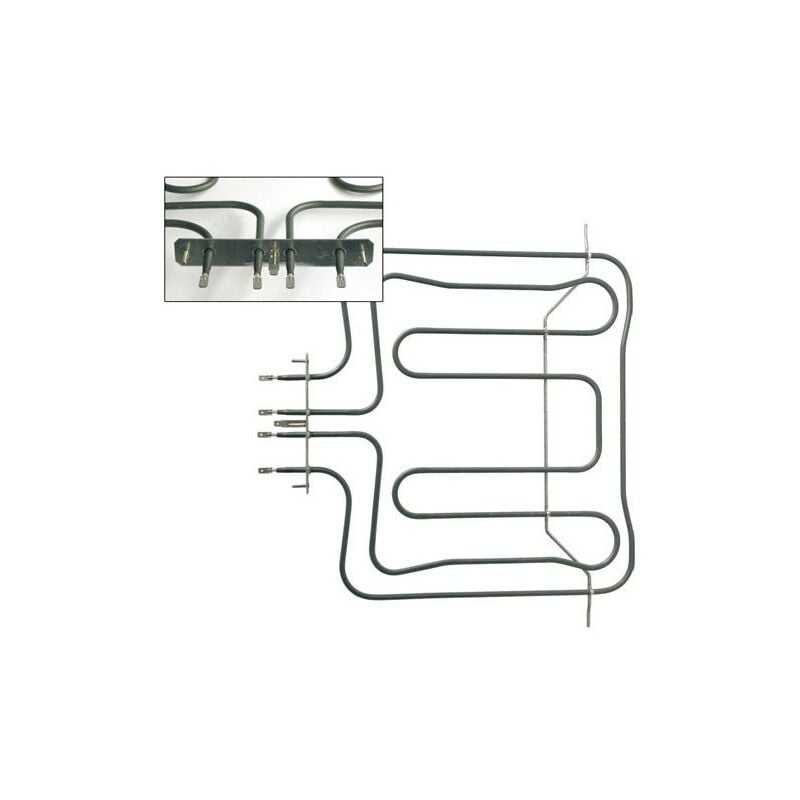 Smeg - résistance de voûte 230V 1000 + 1700 w pour four
