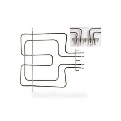 Résistance de voute 1600 + 900 w 230 v pour Micro-ondes WHIRLPOOL 481225998466