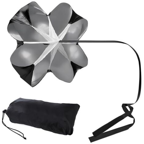 Resistance Parachute, 56 Speed Training Running Umbrella with Adjustable Strap for Improving Strength, Endurance, Football, Athletics, and Speed Training