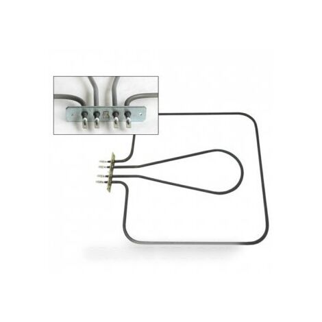 Résistance sole 230v 938w 350x335 mm pour Four ROSIERES 93710127