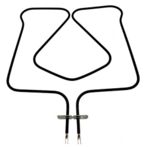 Résistance SOLE (inférieure) 1200W pour Four, cuisinière - 74X3170 BRANDT, SAUTER, DE DIETRICH, FAGOR, SANGIORGIO, ASKO, VEDETTE, BLANC