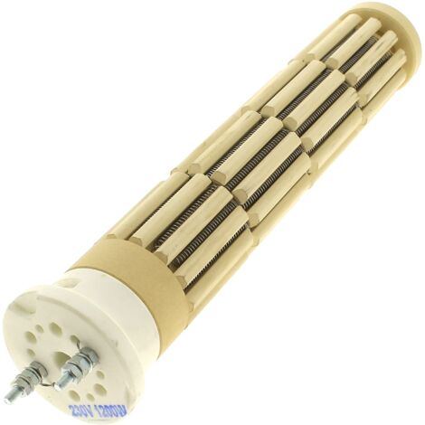 Résistance steatite 1200W pour chauffe-eau électrique – Diamètre 47mm – Compatible avec modèles Atlantic, Thermor, De Dietrich