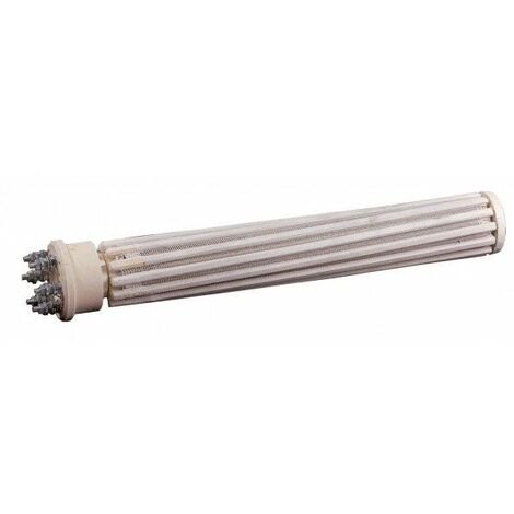 Résistance stéatite 2400W Ø52mm monobloc 440mm – Compatible chauffe-eau – Installation pro recommandée