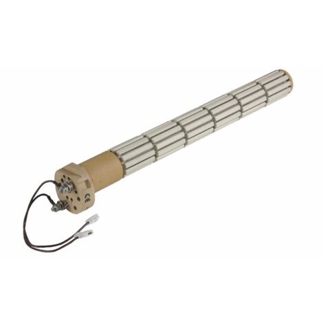 Résistance stéatite barillet tête ovale 1200W, 290mm, MONO - DIFF - Référence Chaffoteaux : 396144