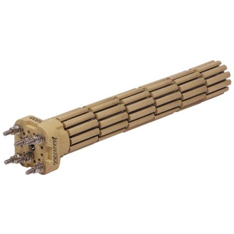 Résistance stéatite tête carrée 2400W, 421mm, TC - DIFF pour Atlantic : 099022/399211