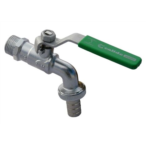 Résistant à portée de main jardin en laiton robinet du tuyau 1/2 "BSP calido de vanne à boisseau sphérique