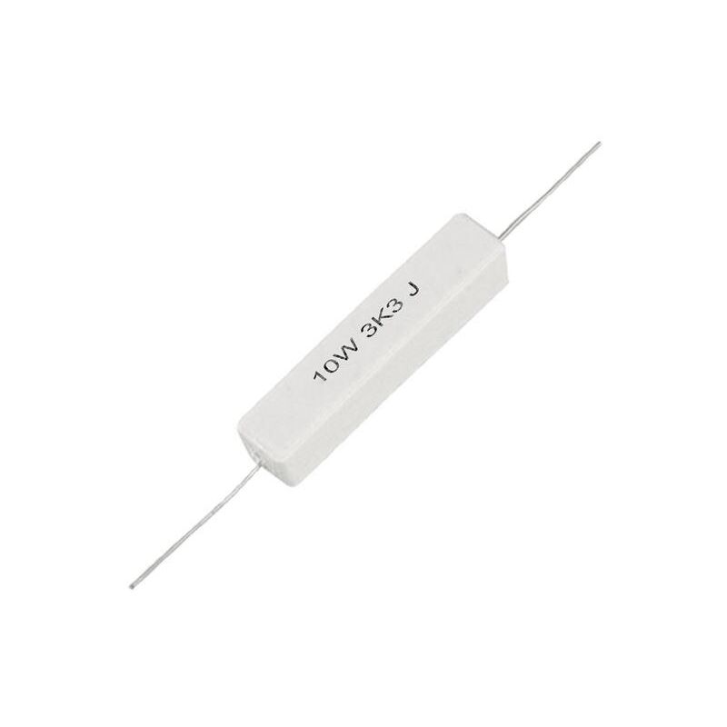 

Resistencia Bobinada 3K3 10W 5% Axial Horizontal 3,3K