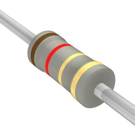 Resistencia Carbon 1R2 2W 5% Medidas 4,2x11mm
