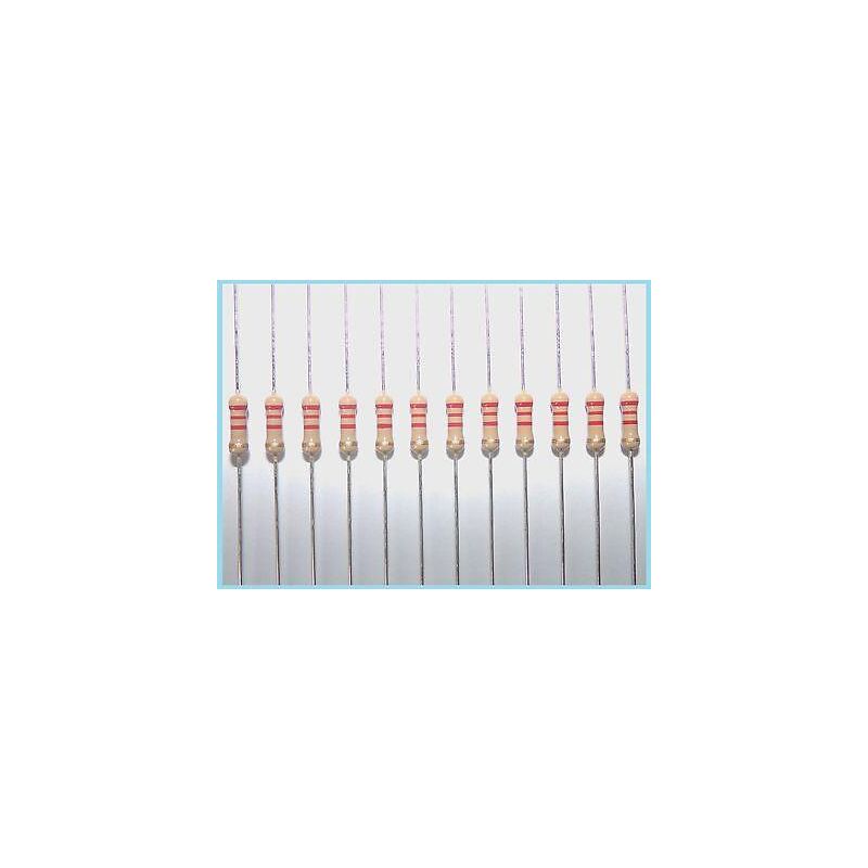 

Resistencia Carbon 3R3 1/2W 5% Medidas 2,3x6mm