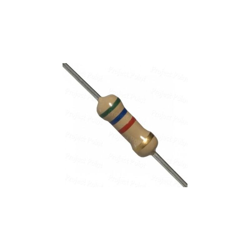 

Resistencia Carbon 5K6 1W 5% Medidas 3,2x9mm