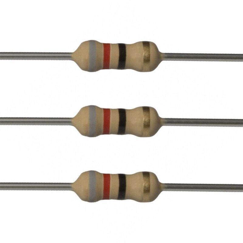 

Resistencia Carbon 82R 1/2W 5% Medidas 3,2x9mm