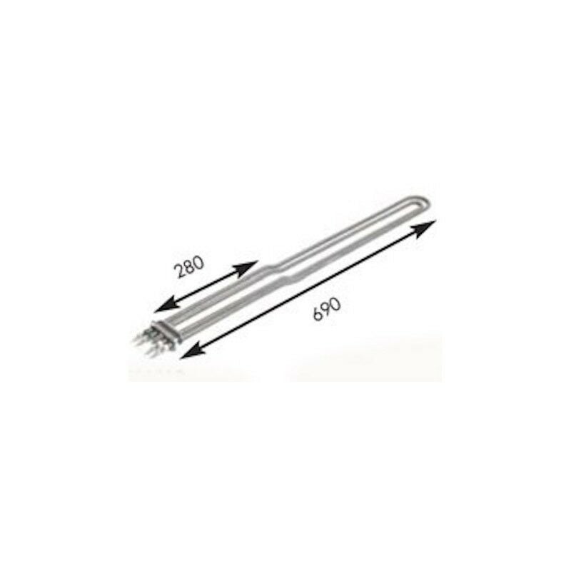 

Reporshop - Resistencia Girbau 321018 L-690 mm + Termofusible 7200w 230v