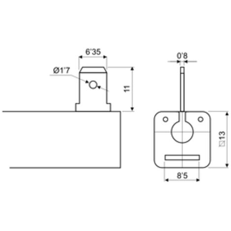 Resistencia Modelo PWF de 1500 Ohm Electro Dh PWF35/1500 8430552068265