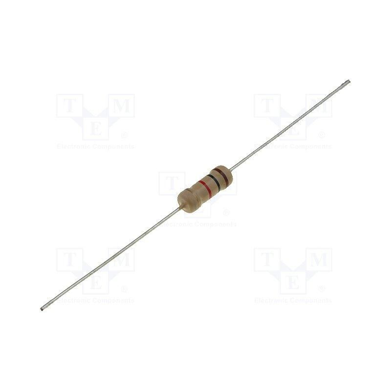 

Resistencia Oxido Metal 1,8 Ohm 1/2W 5% 1R8 1/2W