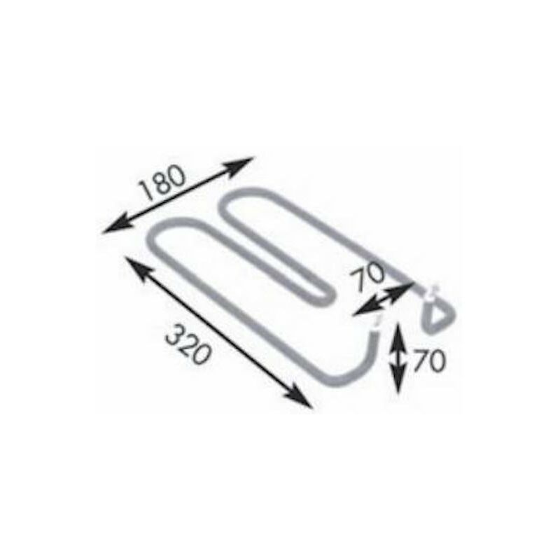 

Reporshop - Resistencia Plancha Cromoplancha 1000w 380v