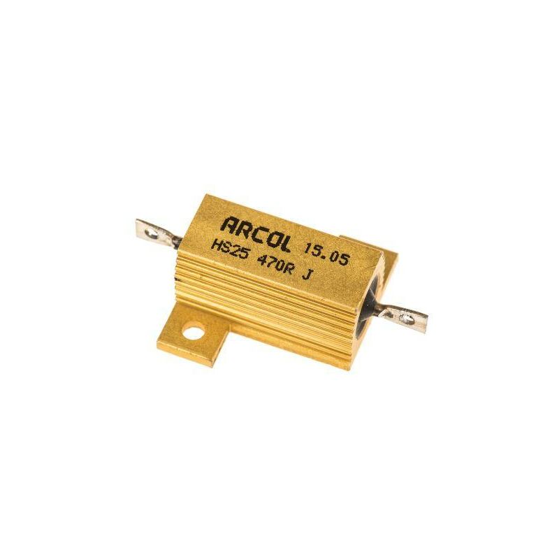 

470R 25W Resistencia Potencia Bobinada Metalica ARCOL