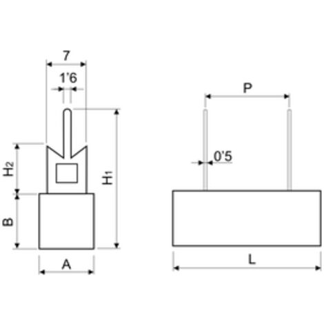 Resistencias Modelo CPC de 10 Ohm Electro Dh CPC20/10 8430552068982