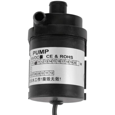 Resistente alle alte temperature Nero Resistente alle alte temperature, resistente all'abrasione della corrente, 24 V 10 W, protezione micro dall'acqua DC senza spazzole