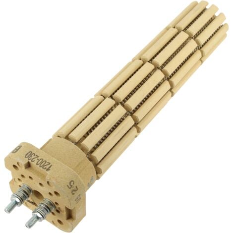 Resistenza 1200w d=47 testa quadrata 060177 per scaldabagno thermor