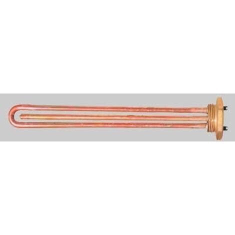 RESISTENZA A TAPPO DIRITTA - 1200 W 1"1/4 per Scald. legna
