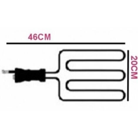 RESISTENZA ADATTABILE BISTECCHIERA OPTIMA G3 FERRARI GIULIETTA 31,8x20