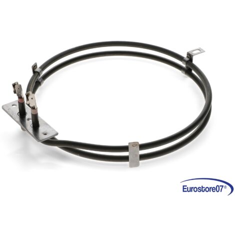 RESISTENZA CIRCOLARE 2 SPIRE 2400W PER FORNO VENTILATO SMEG 806890807 806890591