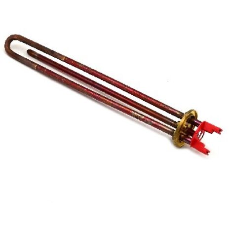 RESISTENZA DIRITTA CON FLANGIA CIRCOLARE D. 48 W 2000 L. 285 mm 230V