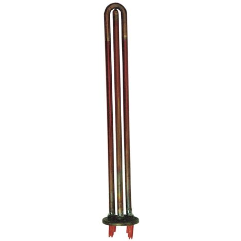 Resistenza Diritta Con Flangia Per Scaldabagno - 10 Pz