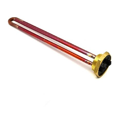 RESISTENZA DIRITTA CON TAPPO ESAGONALE                                 W 3000 - L. 300 mm 220-240V