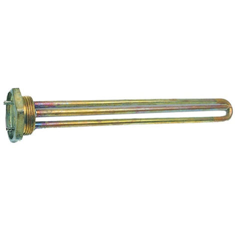 Resistenza elettrica per acqua diritta corazzata su tappo 1500watt  280mm
