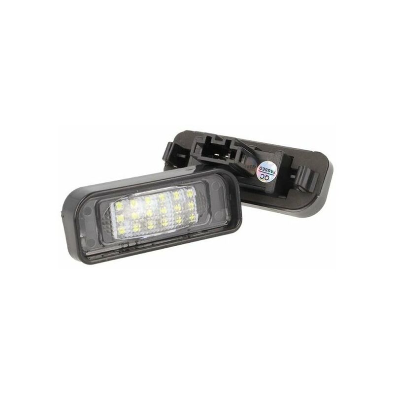 Image of Carall - Kit Luci Targa Led Mercedes Benz W220 S-Class 1999-2005 Bianco Canbus No Errore