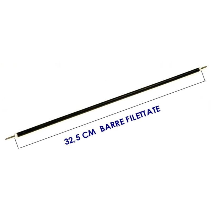 Resistenza Rettilinea Fornetti Elettrici W350 32cm V110 Con Barre Filettate